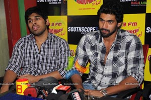 Rana at Radio Mirchi for Southscope Promotion