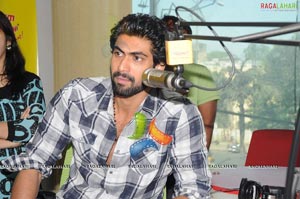 Rana at Radio Mirchi for Southscope Promotion