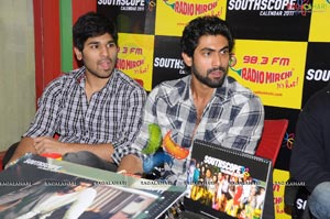 Rana at Radio Mirchi for Southscope Promotion