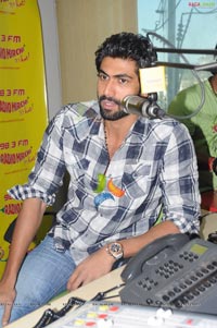 Rana at Radio Mirchi for Southscope Promotion