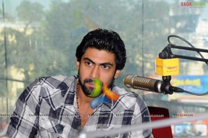 Rana at Radio Mirchi for Southscope Promotion