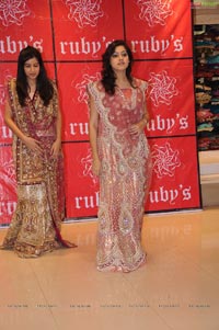 Rubis Ghagra and Sarees Wedding Collection Show