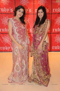 Rubis Ghagra and Sarees Wedding Collection Show