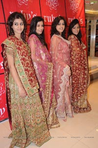 Rubis Ghagra and Sarees Wedding Collection Show