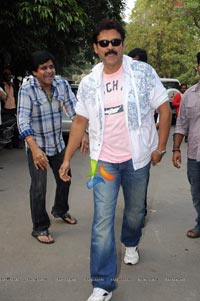 Venkatesh at Nagavalli Tata Docomo Contest