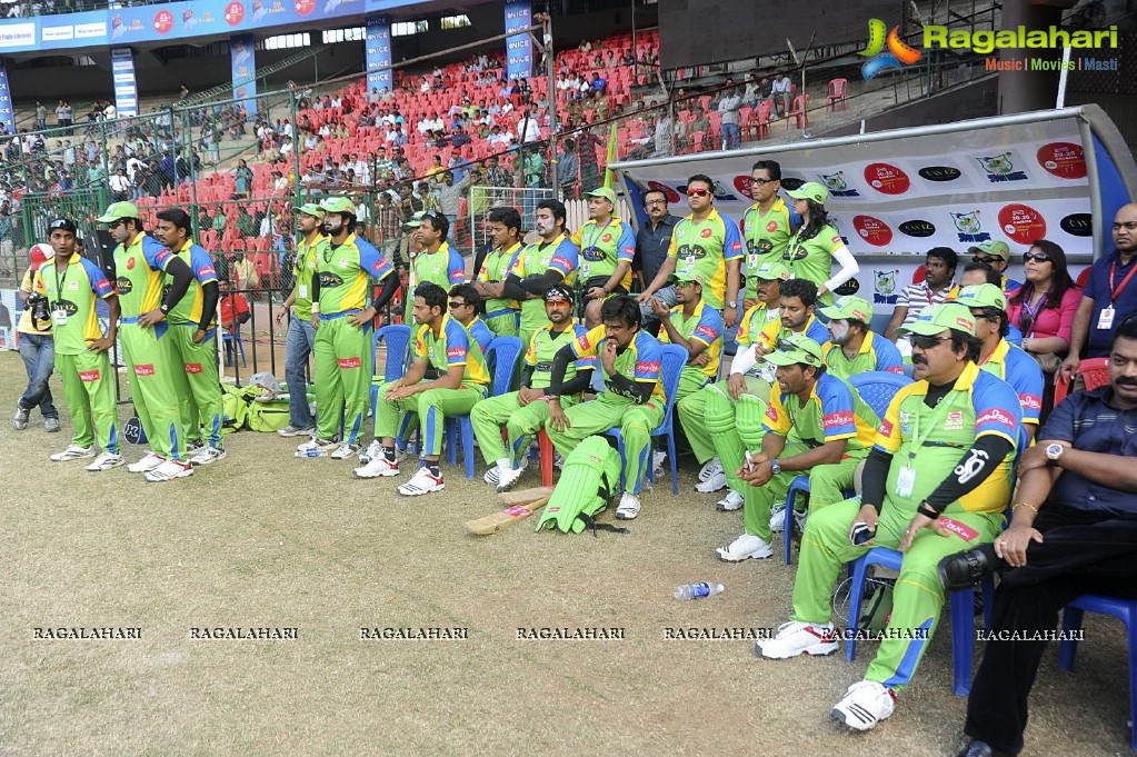 CCL 2012: Tollywood Warriors VS Kerala Strikers