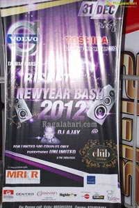 Bisket Srikanth's New Year Bash 2012 at The Club