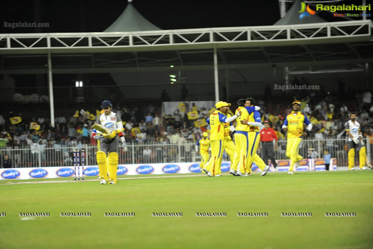 CCL 2 Chennai Rhinos Vs Mumbai Heroes Match - Day 1, Set 1