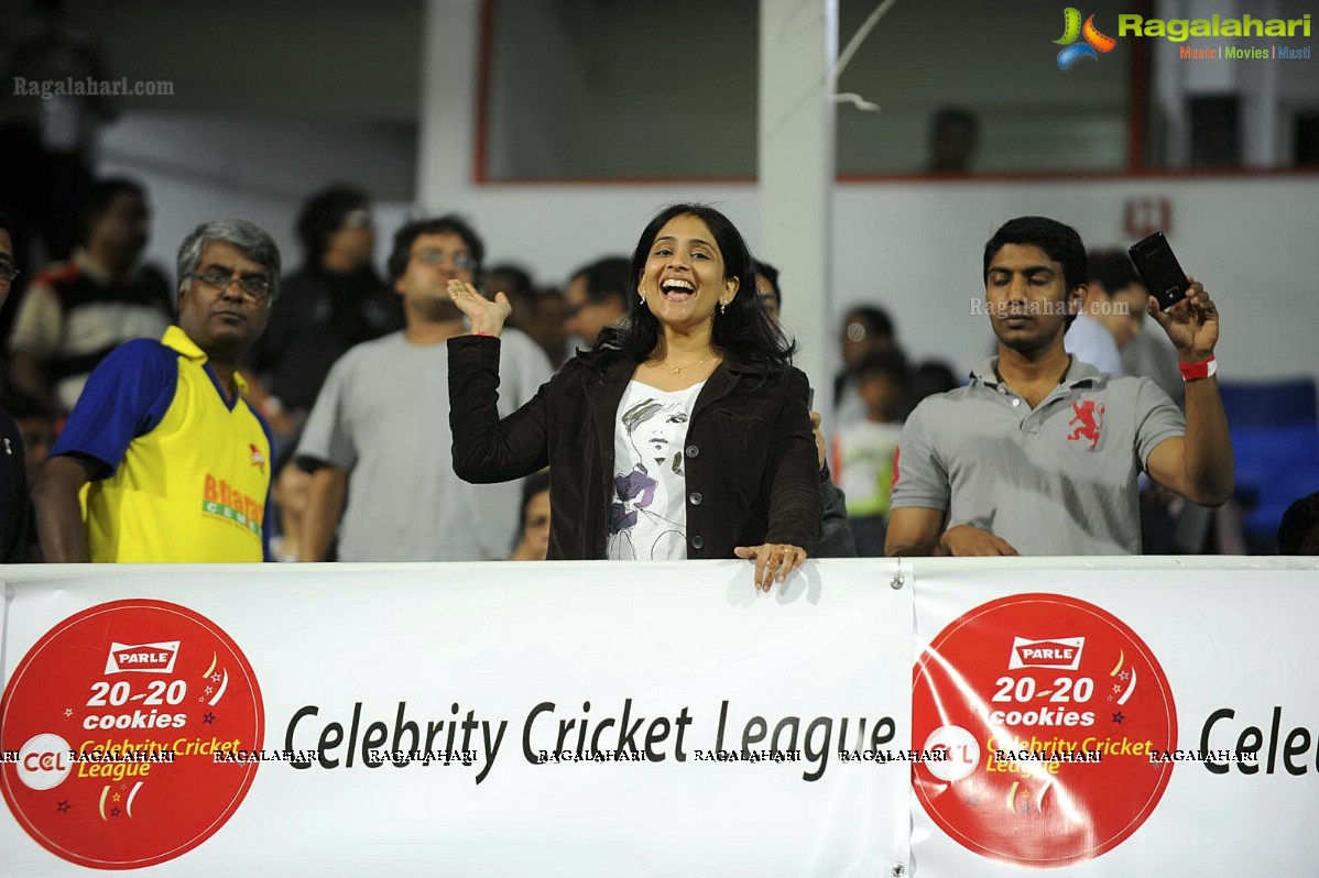 CCL 2 Chennai Rhinos Vs Mumbai Heroes Match - Day 1, Set 1