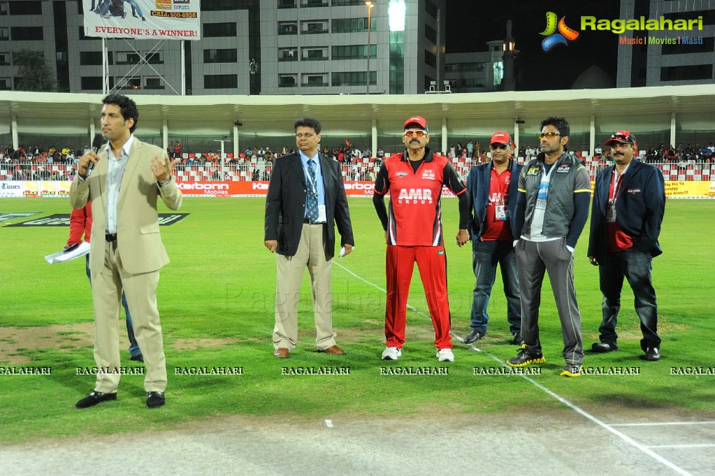 CCL 2 Telugu Warriors Vs Mumbai Heroes Match - Day 1, Set 2