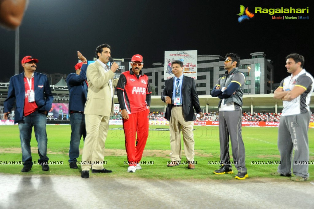 CCL 2 Telugu Warriors Vs Mumbai Heroes Match - Day 1, Set 2