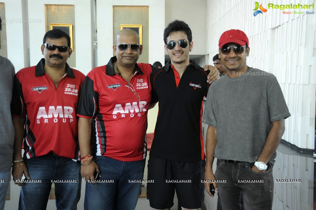 CCL 2 Telugu Warriors Team at Sharjah Cricket Stadium (Set 2)