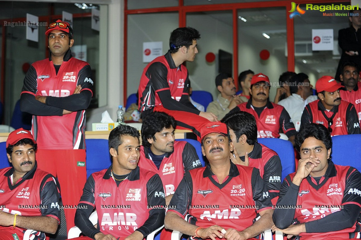 CCL 2 Telugu Warriors Team at Sharjah Cricket Stadium (Set 2)