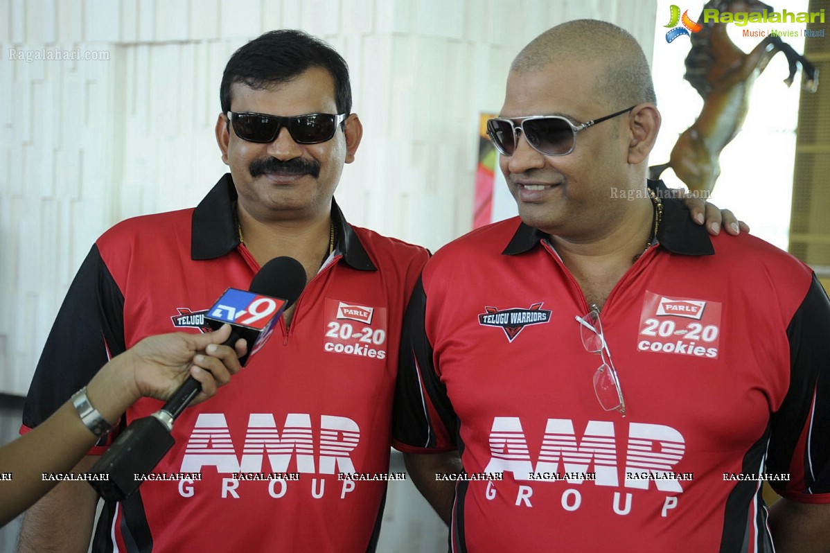 CCL 2 Telugu Warriors Team at Sharjah Cricket Stadium (Set 2)