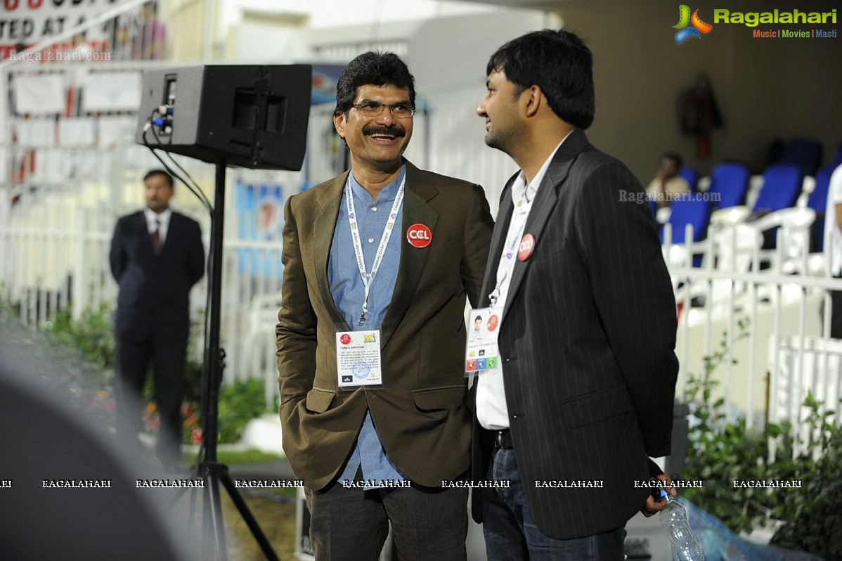 CCL 2 Telugu Warriors Vs Mumbai Heroes Match - Day 1, Set 3