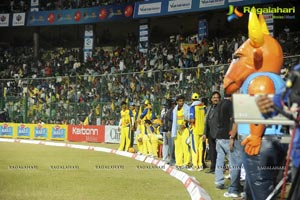 Chennai Rhinos - Karnataka Bulldozers Cricket Match