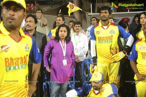 Chennai Rhinos - Karnataka Bulldozers Cricket Match