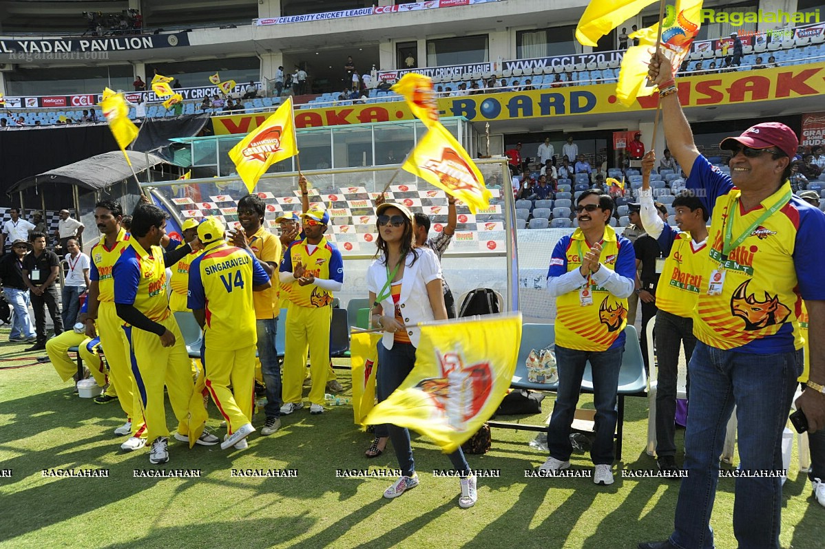 CCL 2102: Chennai Rhinos VS Kerala Strikers