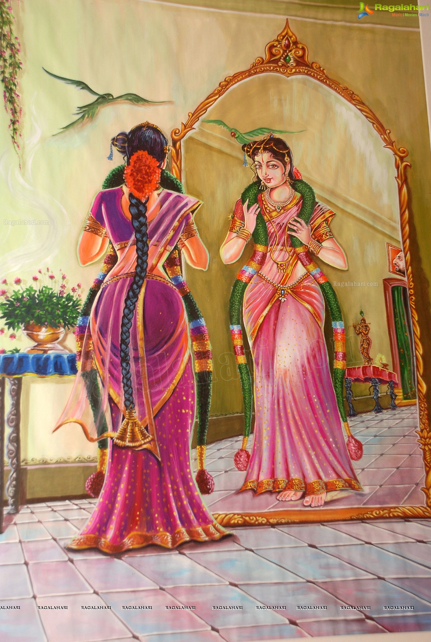 Chinna Jeeyar Swami Paintings