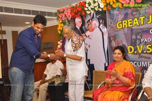 DVS Raju Documentary Film Release