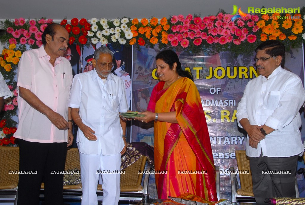 Purandareswari Releases DVS Raju Documentary Film