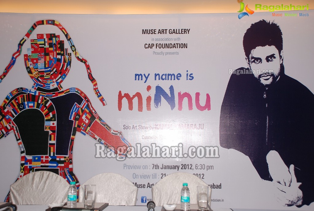 My Name is Minnu Art Show Press Meet