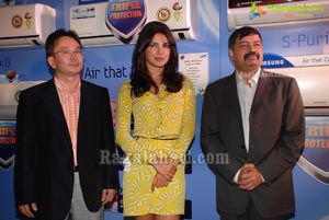 Priyanka Chopra Unviles New Range of Samsung AC's