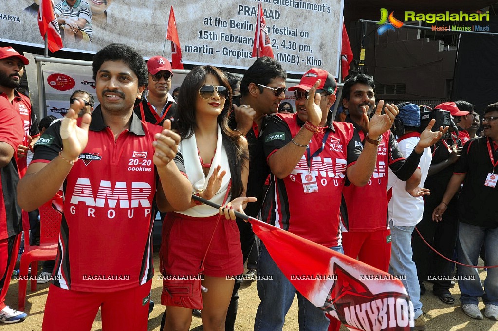 CCL 2012: Tollywood Warriors VS Bengal Tigers