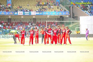 Telugu Warriors won on Bengal Tigers