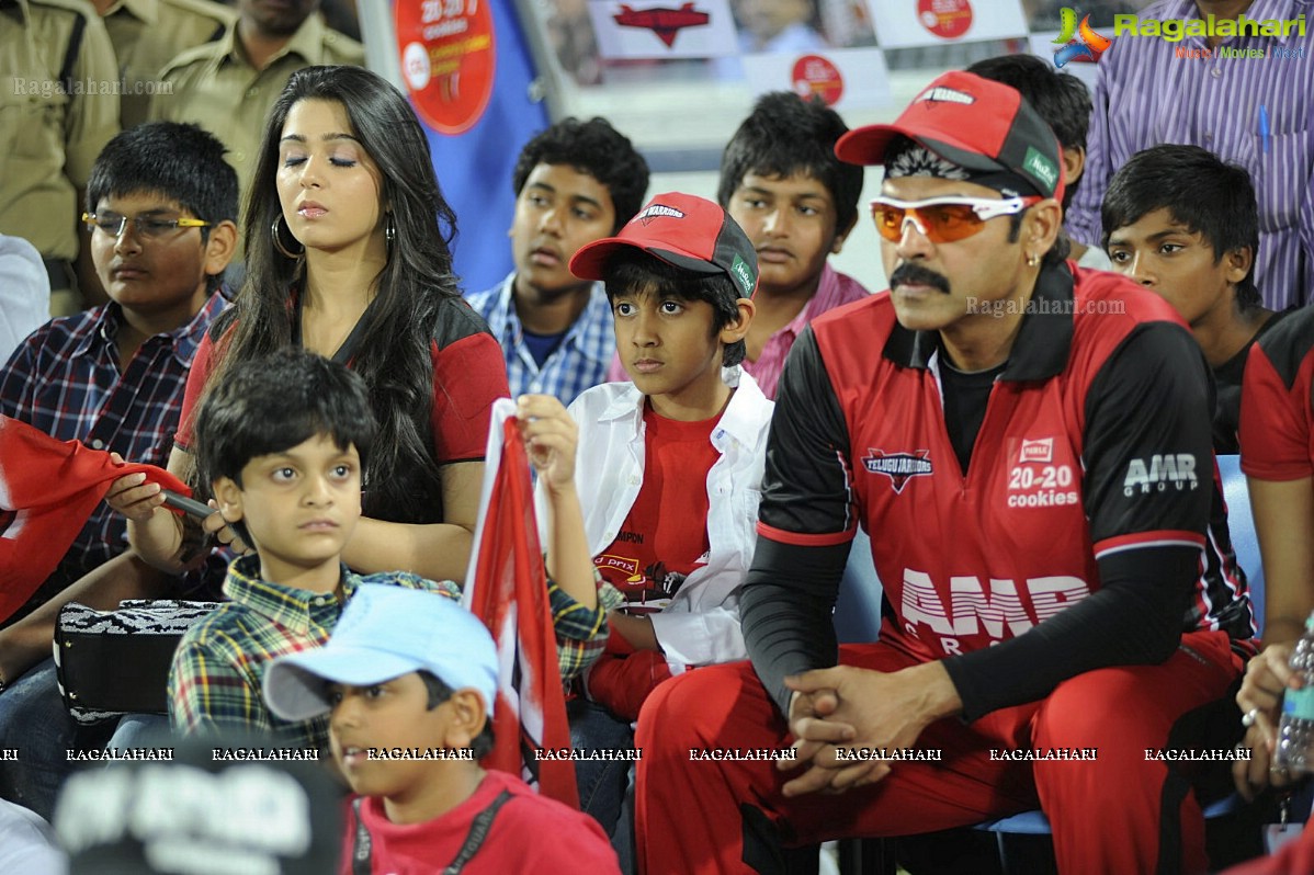 CCL 2012: Telugu Warriors VS Karnataka Bulldozers