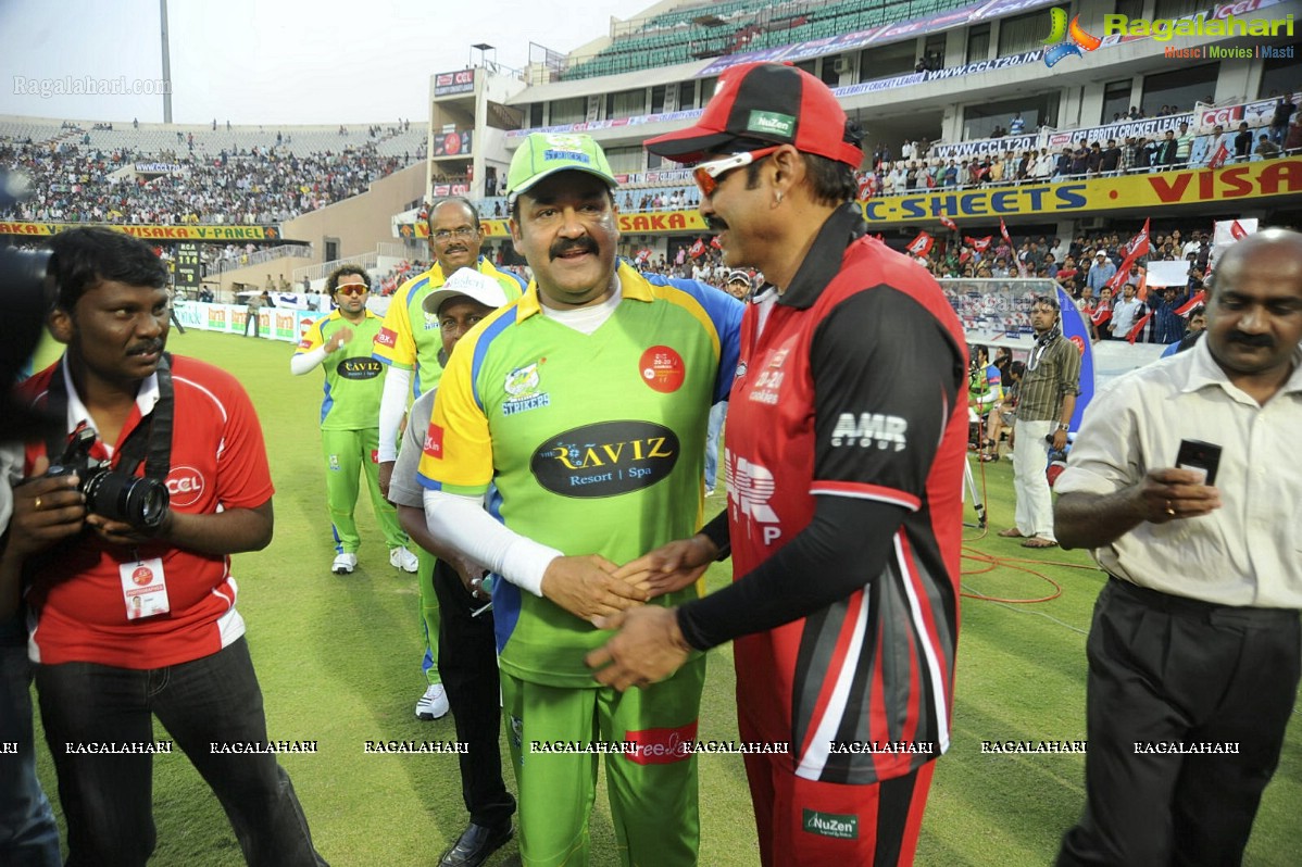 CCL 2012: Telugu Warriors VS Karnataka Bulldozers