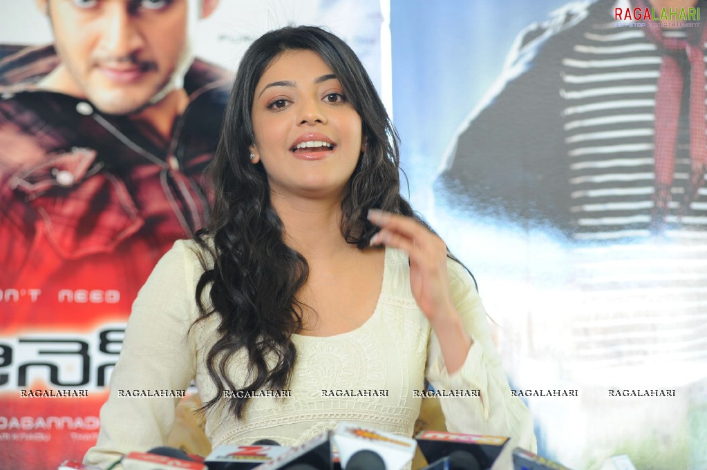 Kajal Aggarwal in White Frock HD Gallery, Images