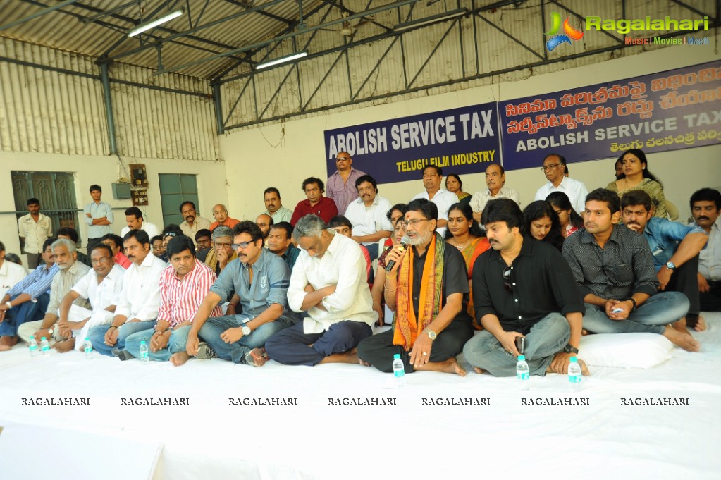 TFI Service Tax Dharna