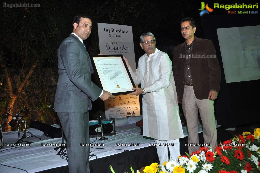 2nd Kalakriti Award Presentation for Achievement and Excellence to VVS Laxman