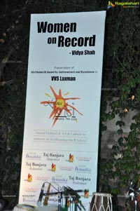 Kalakriti Award VVS Laxman