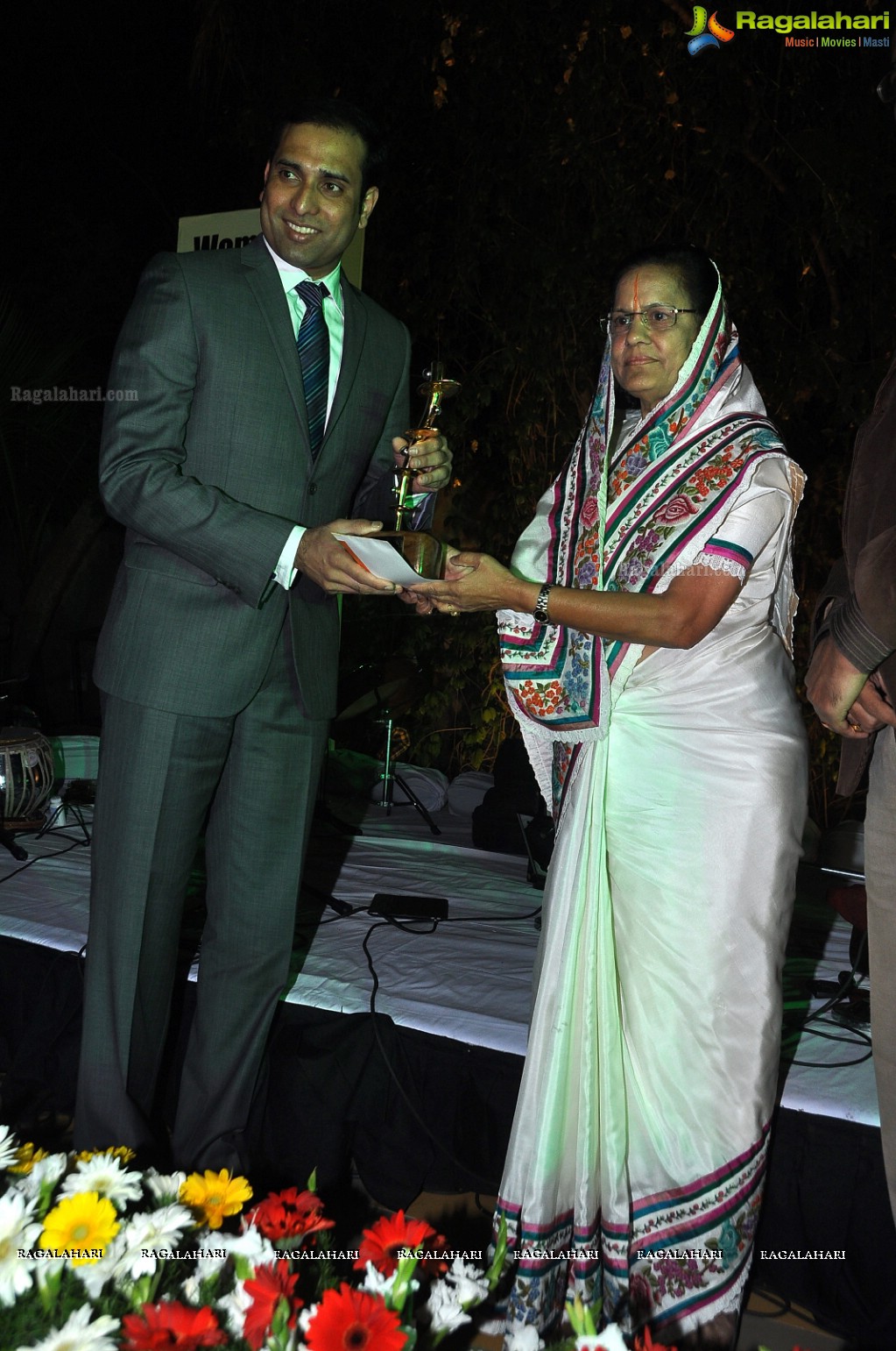 2nd Kalakriti Award Presentation for Achievement and Excellence to VVS Laxman