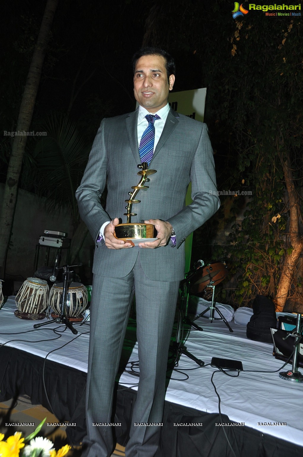 2nd Kalakriti Award Presentation for Achievement and Excellence to VVS Laxman