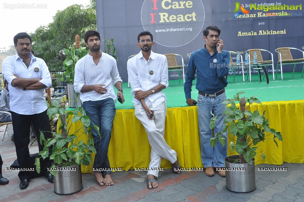 Amala Akkineni and Sekhar Kammula at iLabs, Hyderabad