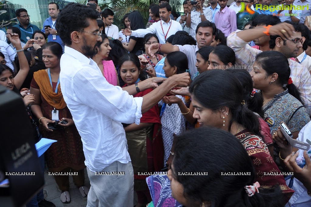 Amala Akkineni and Sekhar Kammula at iLabs, Hyderabad