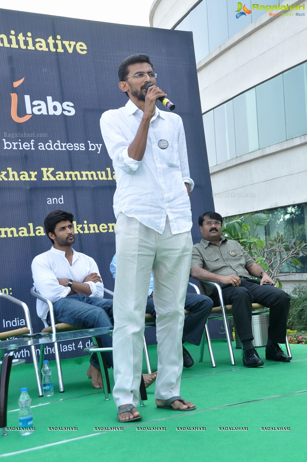 Amala Akkineni and Sekhar Kammula at iLabs, Hyderabad