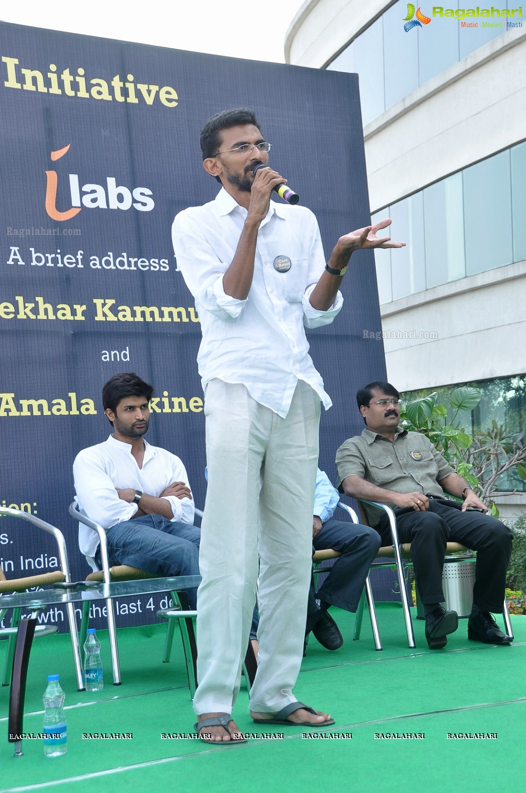 Amala Akkineni and Sekhar Kammula at iLabs, Hyderabad