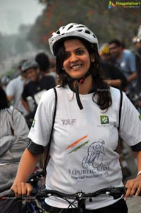 5000 Cyclists Republic Day Ride