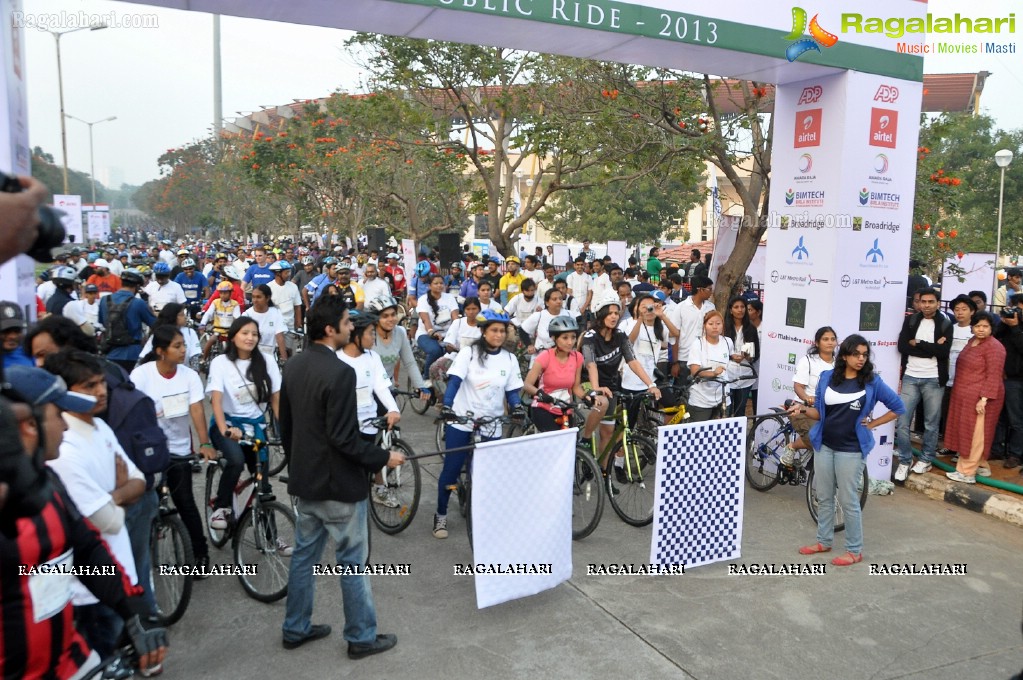 The Atlanta Foundation Republic Day Ride 2013, Hyderabad