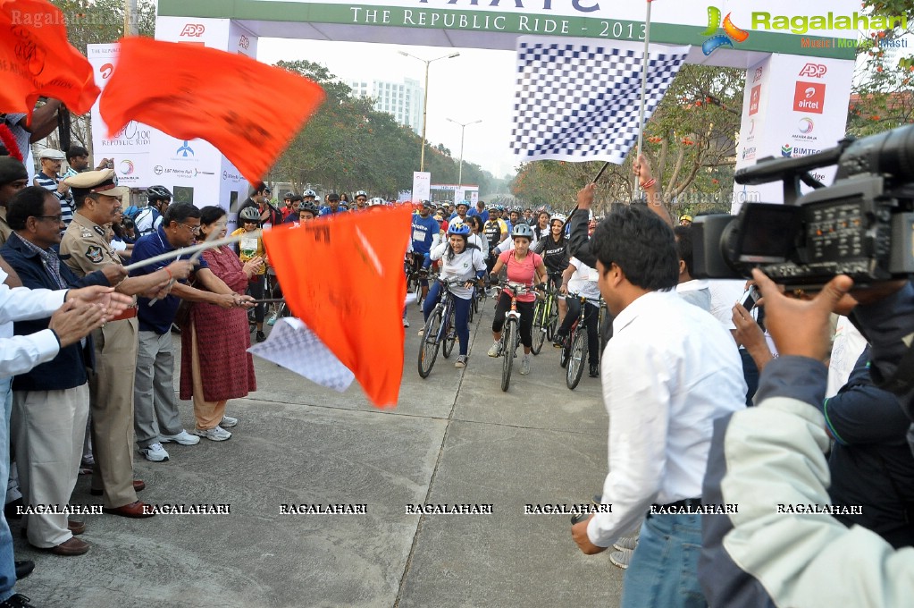 The Atlanta Foundation Republic Day Ride 2013, Hyderabad