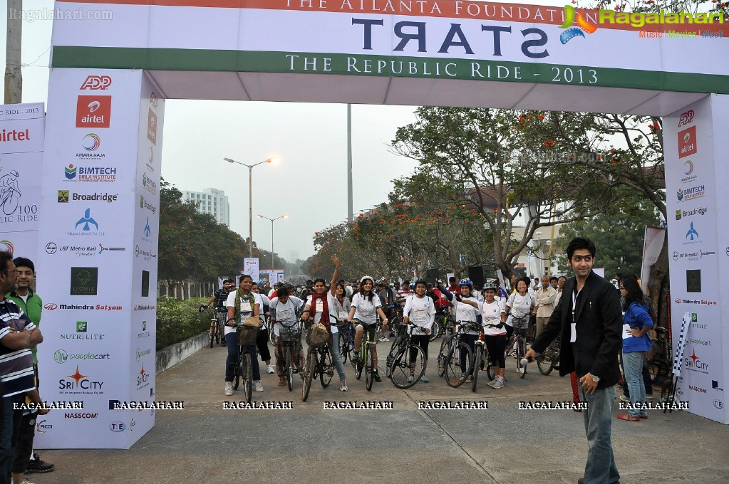 The Atlanta Foundation Republic Day Ride 2013, Hyderabad