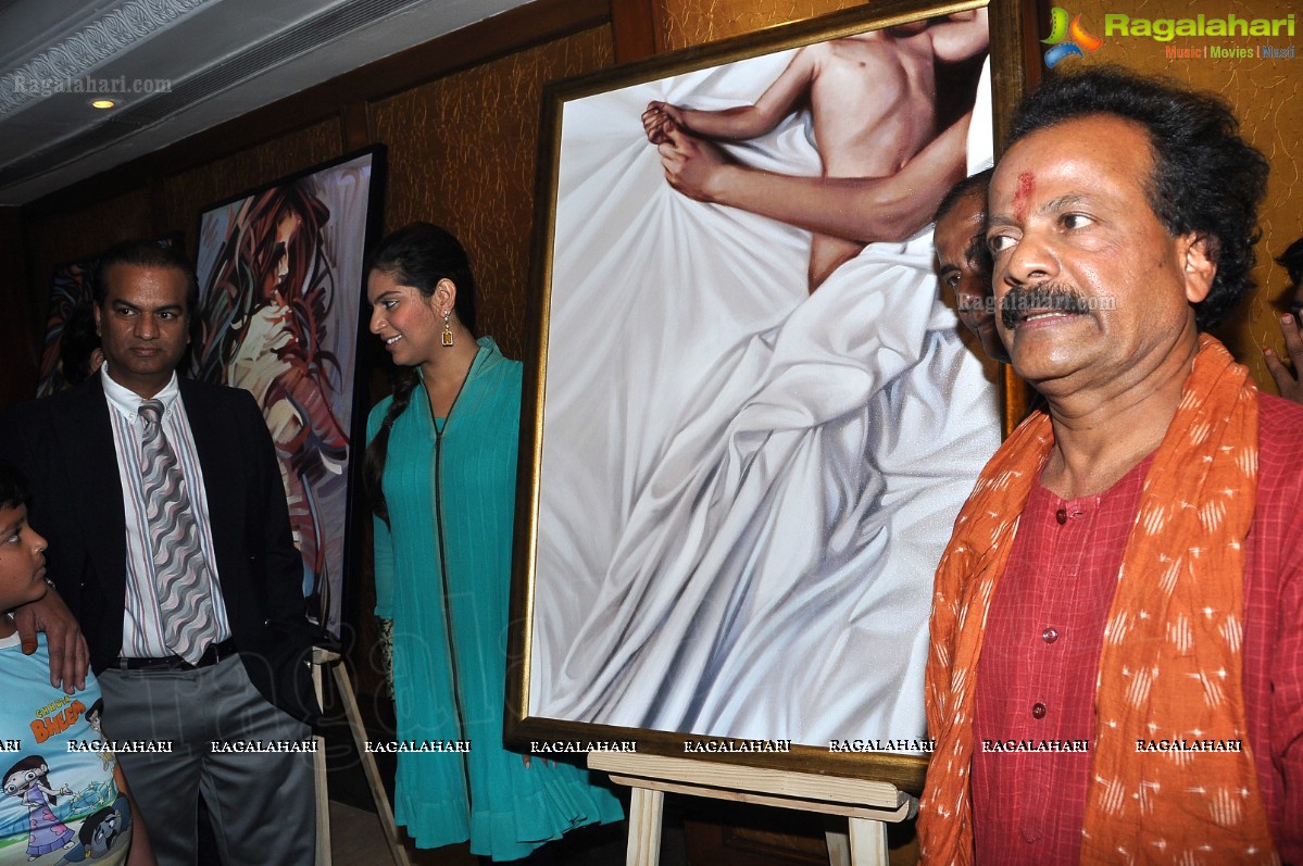 Upasana Kamineni inaugurates Leukemia Charity Art Show by Hari at Taj Krishna, Hyderabad