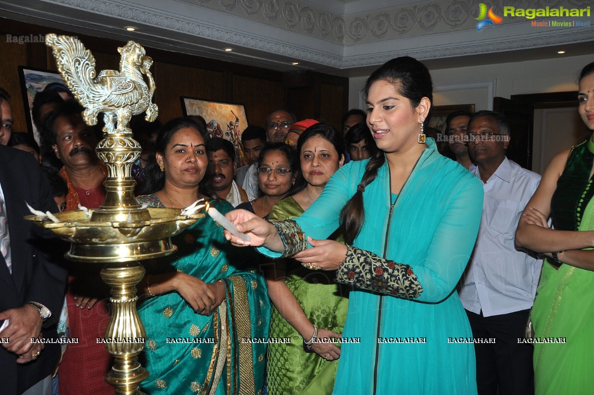 Upasana Kamineni inaugurates Leukemia Charity Art Show by Hari at Taj Krishna, Hyderabad