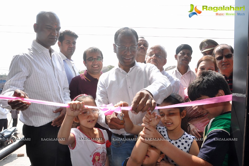 AK Khan inaugurates Cream Stone Ice-Cream Outlet at Kukatpally, Hyderabad