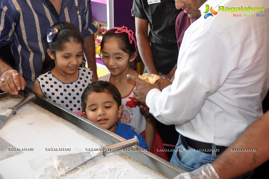 AK Khan inaugurates Cream Stone Ice-Cream Outlet at Kukatpally, Hyderabad