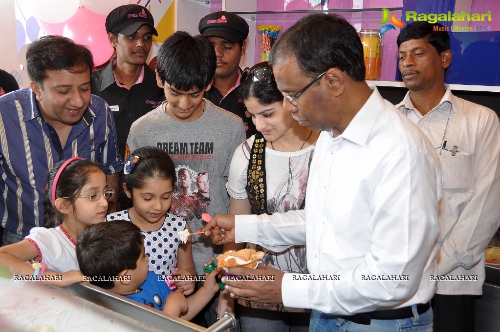 AK Khan inaugurates Cream Stone Ice-Cream Outlet at Kukatpally, Hyderabad